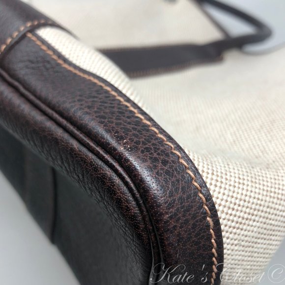 HERMES Garden Party Canvas Beige - Picture 15 of 16